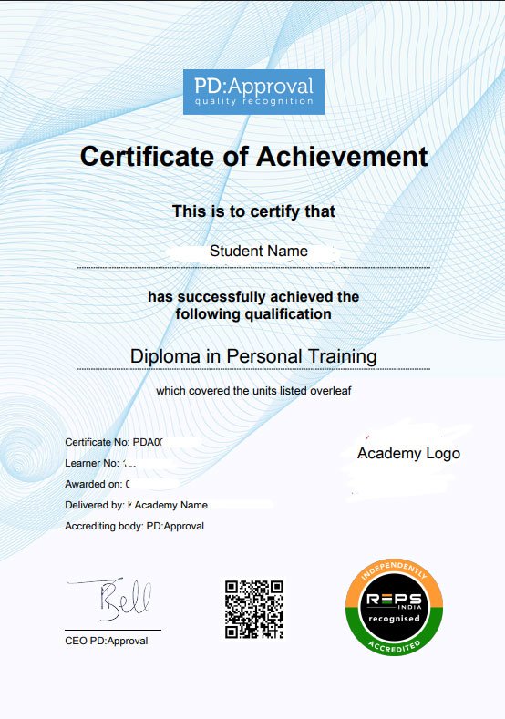 DPT Certificate