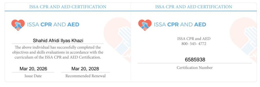DPT Certificate