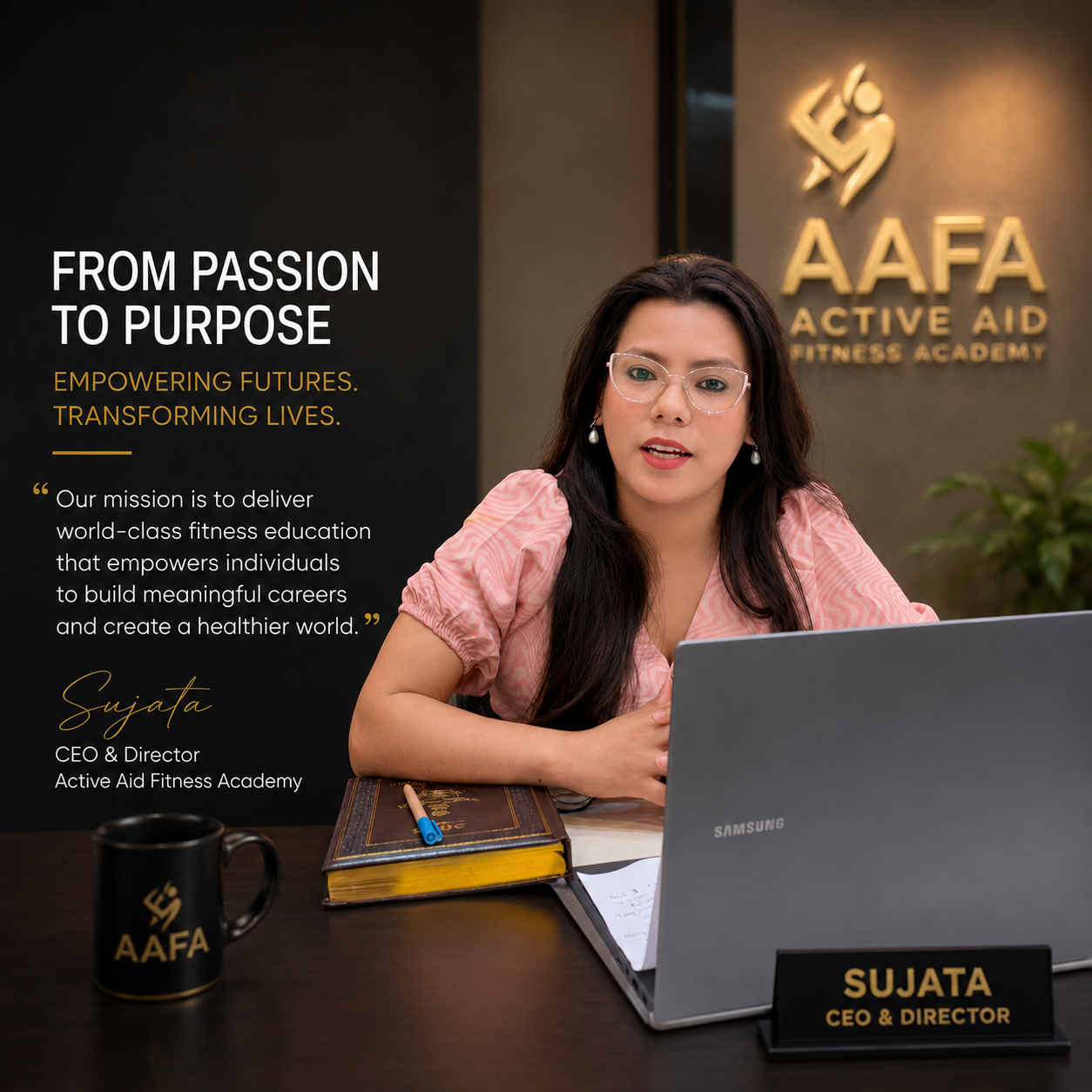 Sujata Kumari CEO Active Aid Fitness Academy